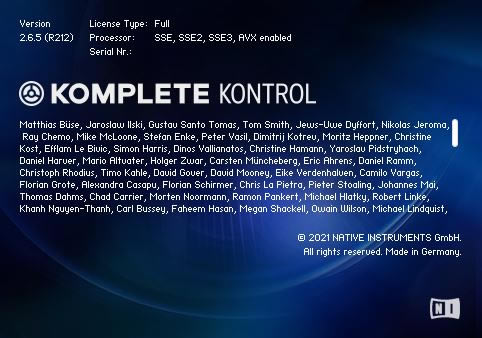 Komplete Kontrolƽ 1DƬ