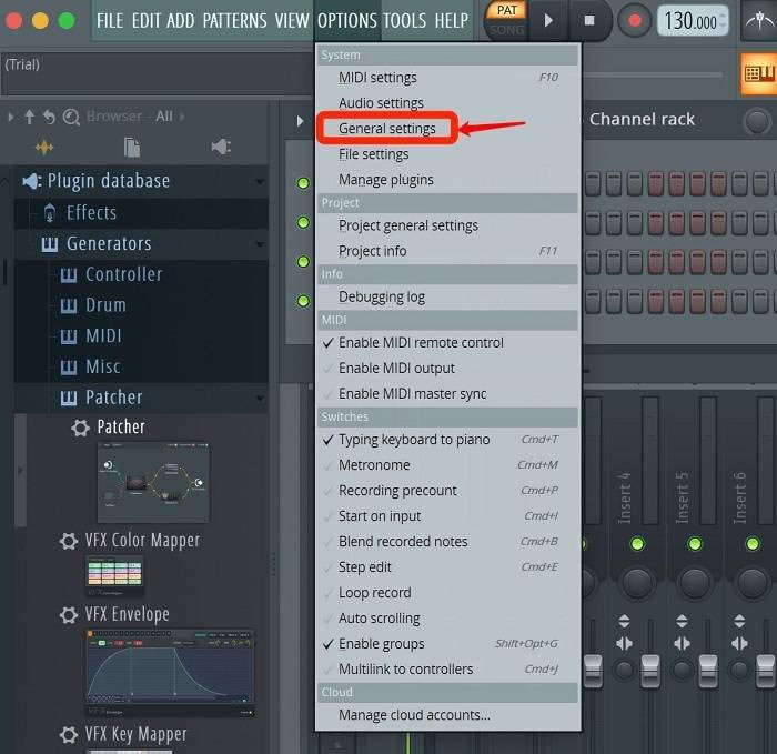 FL Studio 20ʽwİܛʹf5