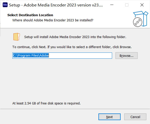 Adobe Media Encoder 2023b1