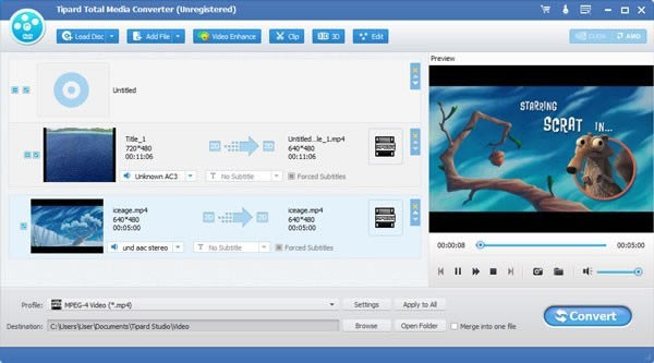 Tipard Total Media ConverterdTipard Total Media Converter(ҕlʽD(zhun)Q) v9.2.36 ٷʽ