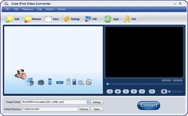 Cute iPod Video ConverterdCute iPod Video Converter(ҕlD(zhun)Q) v4.8.0.16 ٷʽ