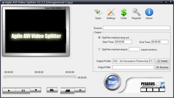 Agile AVI Video SplitterءAgile AVI Video Splitter(aviƵָ) v2.3.5 ٷʽ