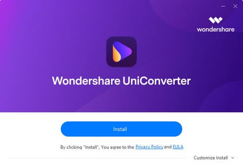 Wondershare uniconverterرءWondershare uniconverter(ȫܸʽת) v12.5.0.17 İ