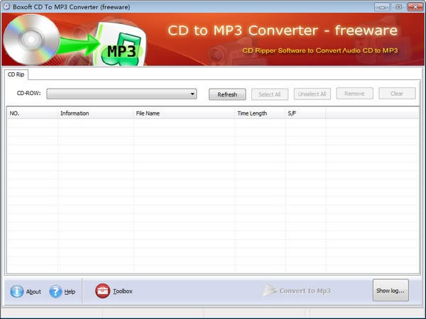 Boxoft CD to MP3 ConverterѰءBoxoft CD to MP3 Converter(CDתMP3Ƶʽ) v1.0 ٷʽ