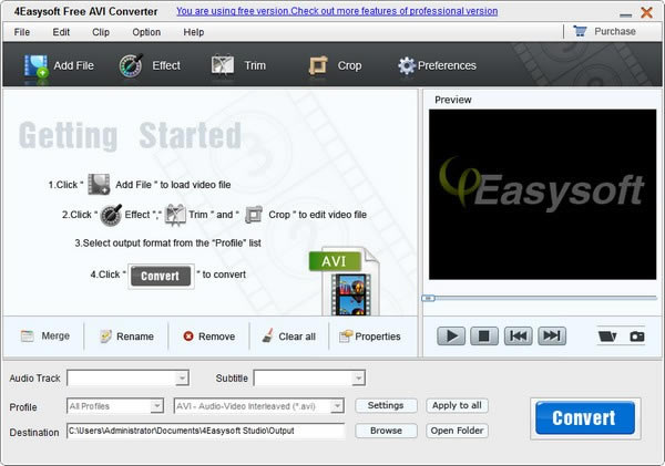 4Easysoft Free AVI Converterء4Easysoft Free AVI Converter(AVIƵת) v3.1.06 ٷʽ