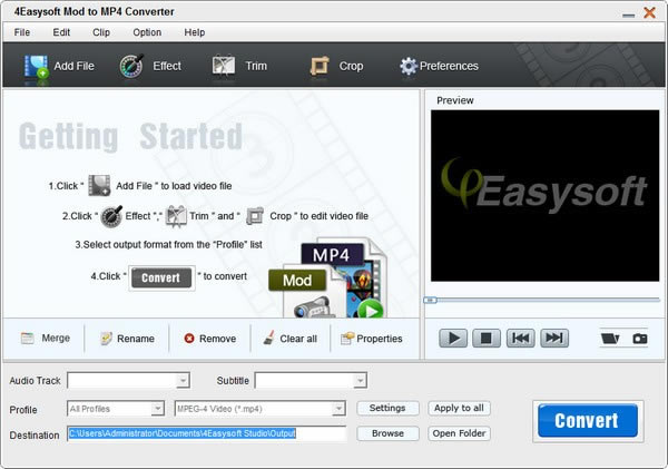 4Easysoft Mod to MP4 ConverterѰء4Easysoft Mod to MP4 Converter(ModMP4ת) v3.2.26 ٷʽ