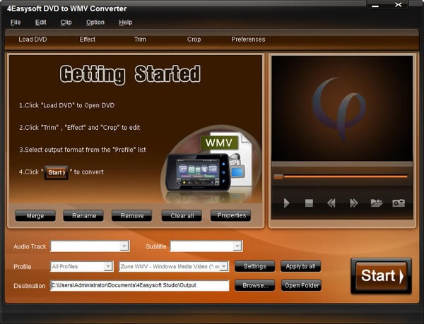 4Easysoft DVD to WMV Converterٷʽء4Easysoft DVD to WMV Converter(DVDWMVת) v3.2.20 ٷʽ