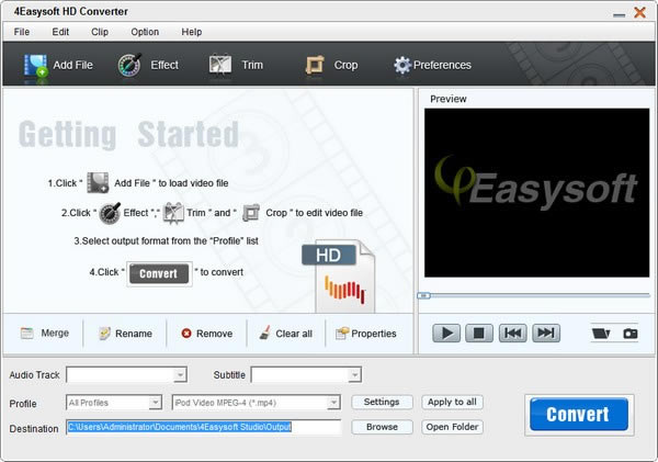 4Easysoft HD ConverterѰء4Easysoft HD Converter(Ƶת) v3.2.26 ٷʽ