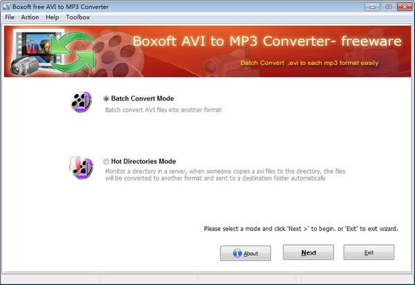 Boxoft free AVI to MP3 ConverterءBoxoft free AVI to MP3 Converter(AVIMP3ת) v1.0 ٷʽ