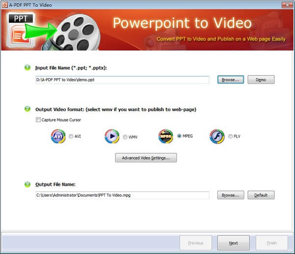 A-PDF PPT to VideoٷʽdA-PDF PPT to Video(PPTD(zhun)ҕlD(zhun)Q) v1.6.0.0 ٷʽ