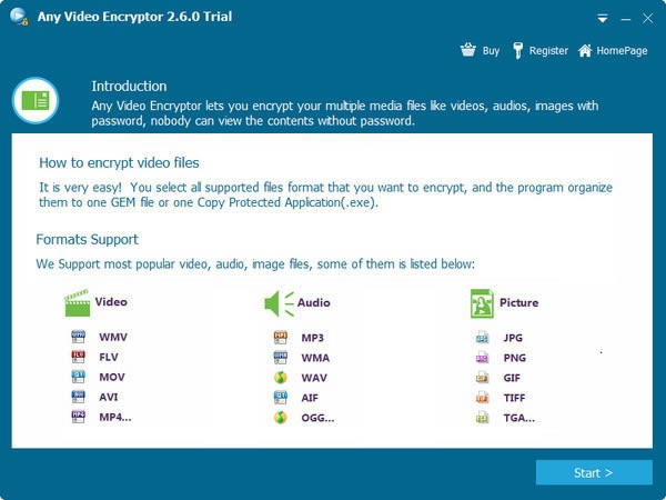 Gilisoft Any Video EncryptorءGilisoft Any Video Encryptor(ýܹ) v2.6ٷʽ