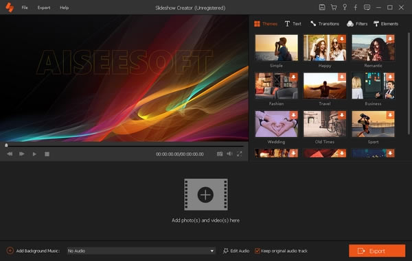 Aiseesoft Slideshow Creator؄edAiseesoft Slideshow Creator v1.0.22 Gɫİ