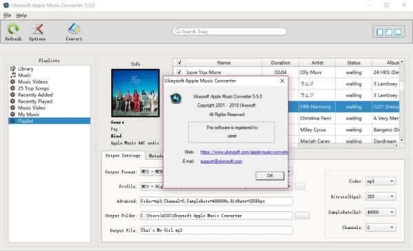 UkeySoft Apple Music ConverterٷʽdUkeySoft Apple Music Converter(D(zhun)Q) v6.7.3 ٷʽ