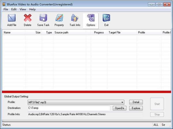 Bluefox Video to Audio ConverterdBluefox Video to Audio Converter(ҕllD(zhun)Q) v3.01 ٷʽ