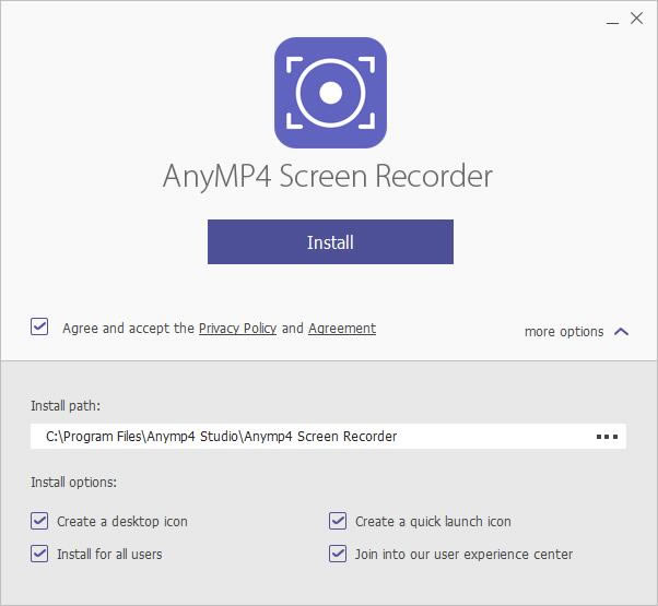 AnyMP4 Screen Recorder؄e