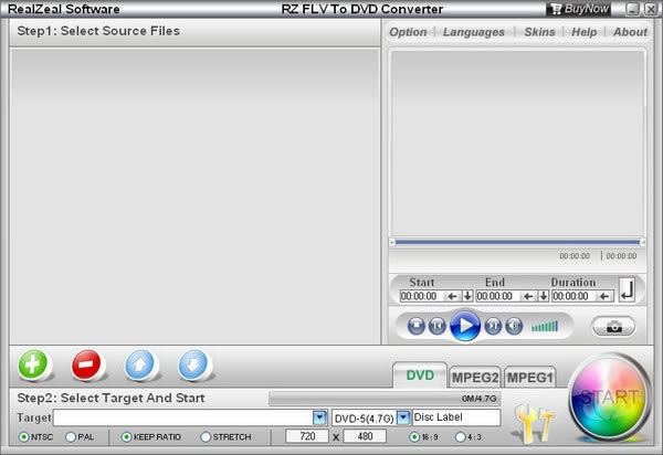 RZ Flv To DVD ConverterٷʽءRZ Flv To DVD Converter(FlvתDVD) v15.0 ٷʽ