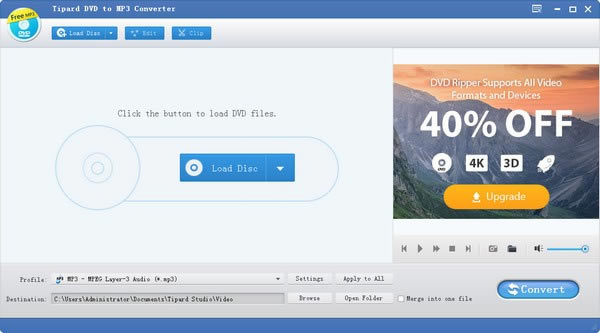 Tipard DVD to MP3 Converter؄edTipard DVD to MP3 Converter v6.0.16 ٷʽ