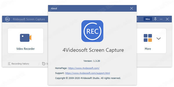 4Videosoft Screen Captureb̳̽؈D9