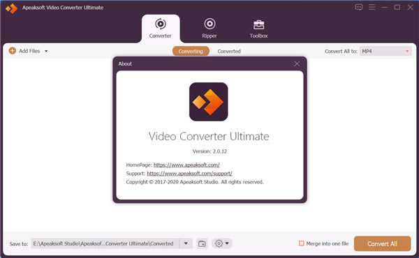 Apeaksoft Video Converterb̳̽؈D7