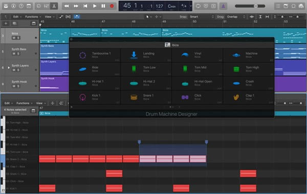 Logic Pro X ؄e