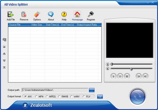 Zealot All Video Splitter؄edZealot All Video Splitter v4.4.0 ٷʽ