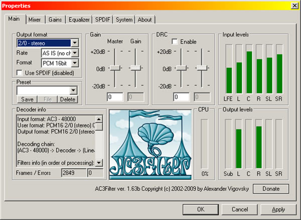 AC3FilterdAC3Filtera v2.6b Mİ