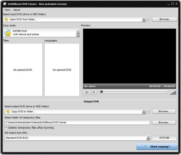 Soft4Boost DVD ClonerٷʽءSoft4Boost DVD Cloner v7.0.1.613 ٷʽ