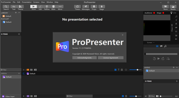 ProPresenterİ桿ProPresenterd v7.1.2 ؄e