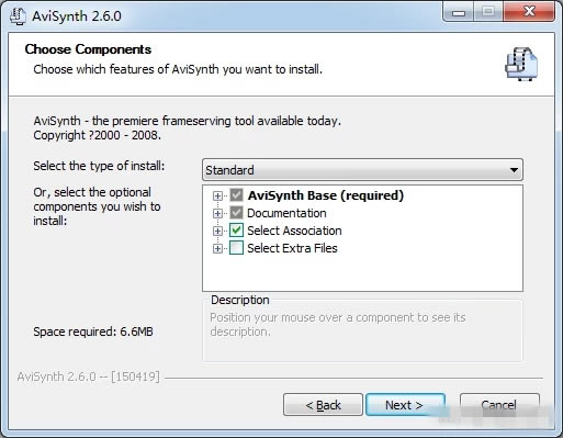 AviSynth؄e桿AviSynthM(fi)d v2.5.0 Win7؄e