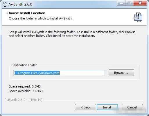 AviSynth؄e桿AviSynthMd v2.5.0 Win7؄e-վ