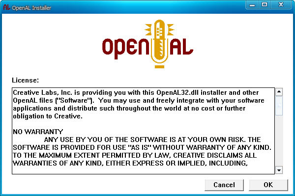 OpenALdOpenALЧd v2.1.0.0 ٷM-վ