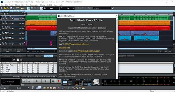 MAGIX Samplitude Pro X5 Suite؄edMAGIX Samplitude Pro X5 Suite v16.0.0.25 ٷʽ