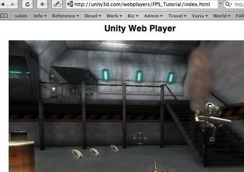 Unity Web Playerd