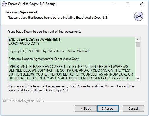 【Exact Audio Copy下载】Exact Audio Copy中文版 v1.3 官方版-本站
