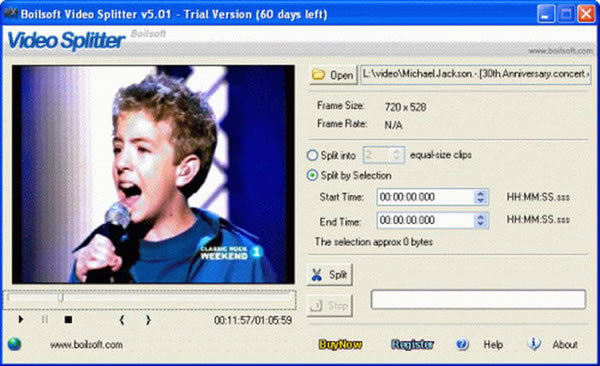 Boilsoft Video SplitterءBoilsoft Video Splitterر v7.02.2 İ