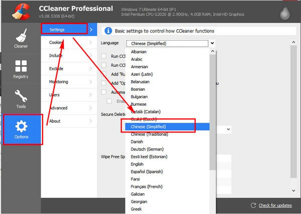 CCleaner°ءCCleaner° v6.2.0.9938 İ