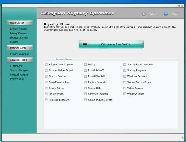 4Easysoft Registry CleanerѰء4Easysoft Registry Cleaner() v3.1.10 ٷʽ