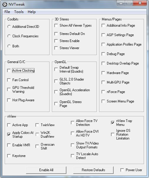 NVTweakİءNVTweak(Nڹ) v1.5.2 ٷʽ