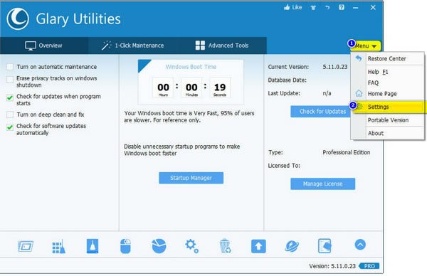 Glary Utilities Freeİ桿Glary Utilities Free v5.129.0.155 İ-վ