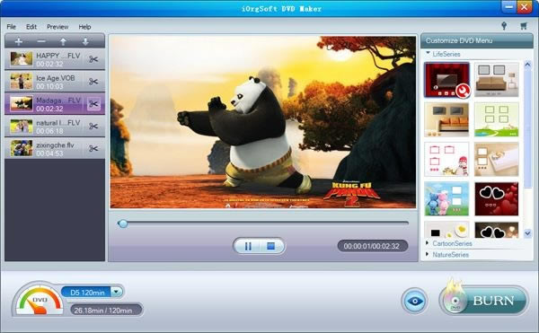 iOrgSoft DVD MakerءiOrgSoft DVD Maker(DVD) v3.0.1 ٷʽ