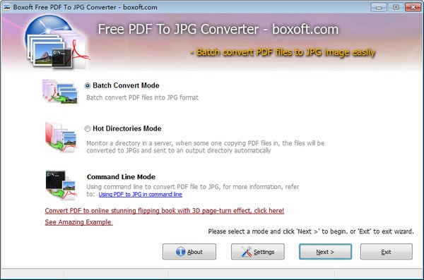 pdfתjpgءBoxoft PDF To JPG Converter(PDFת) v1.0 ٷʽ