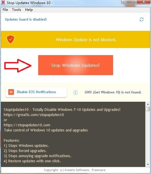 StopUpdatesļ桿StopUpdates10(ùرwin10)ļ v3.1.101 ʽ