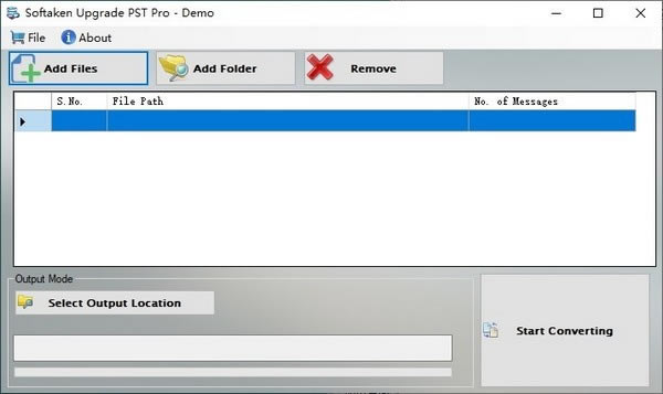 PSTļءSoftaken Upgrade PST Pro v1.0 ٷʽ
