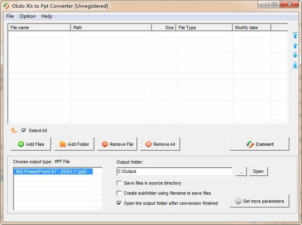 XlsļתPPTءOkdo Xls to Ppt Converter(XlsļתPPT) v5.6 ٷʽ