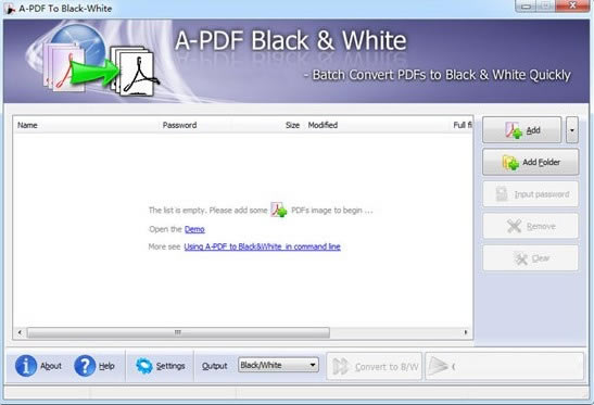 PDFתڰءA-PDF To Black-White(PDFתڰ) v3.1 ٷʽ