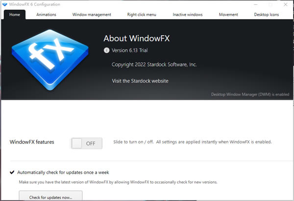 WindowFX°ءWindowFX° v6.13 ʽ