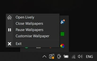 Lively WallpaperƵ Windows 10 öֽ1