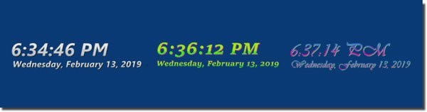 DesktopDigitalClockɫءDesktopDigitalClock(ʱ) v2.66 ɫ