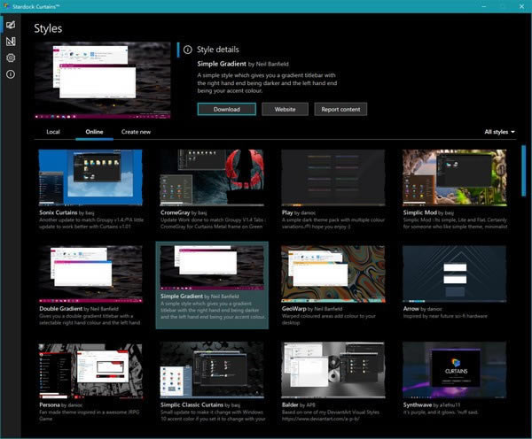 Stardock CurtainsٷʽءStardock Curtains(Win10) v9.5.3.0 ٷʽ