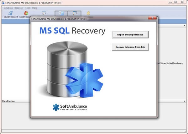 SoftAmbulance MS-SQL Recovery-MS-SQLָ-SoftAmbulance MS-SQL Recovery v1.7ٷʽ